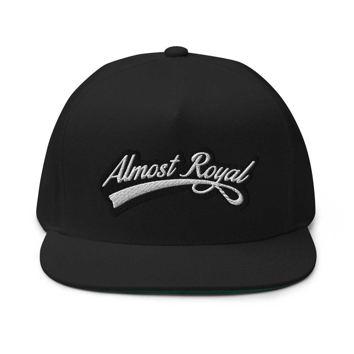 Royal Script Snapback - Black