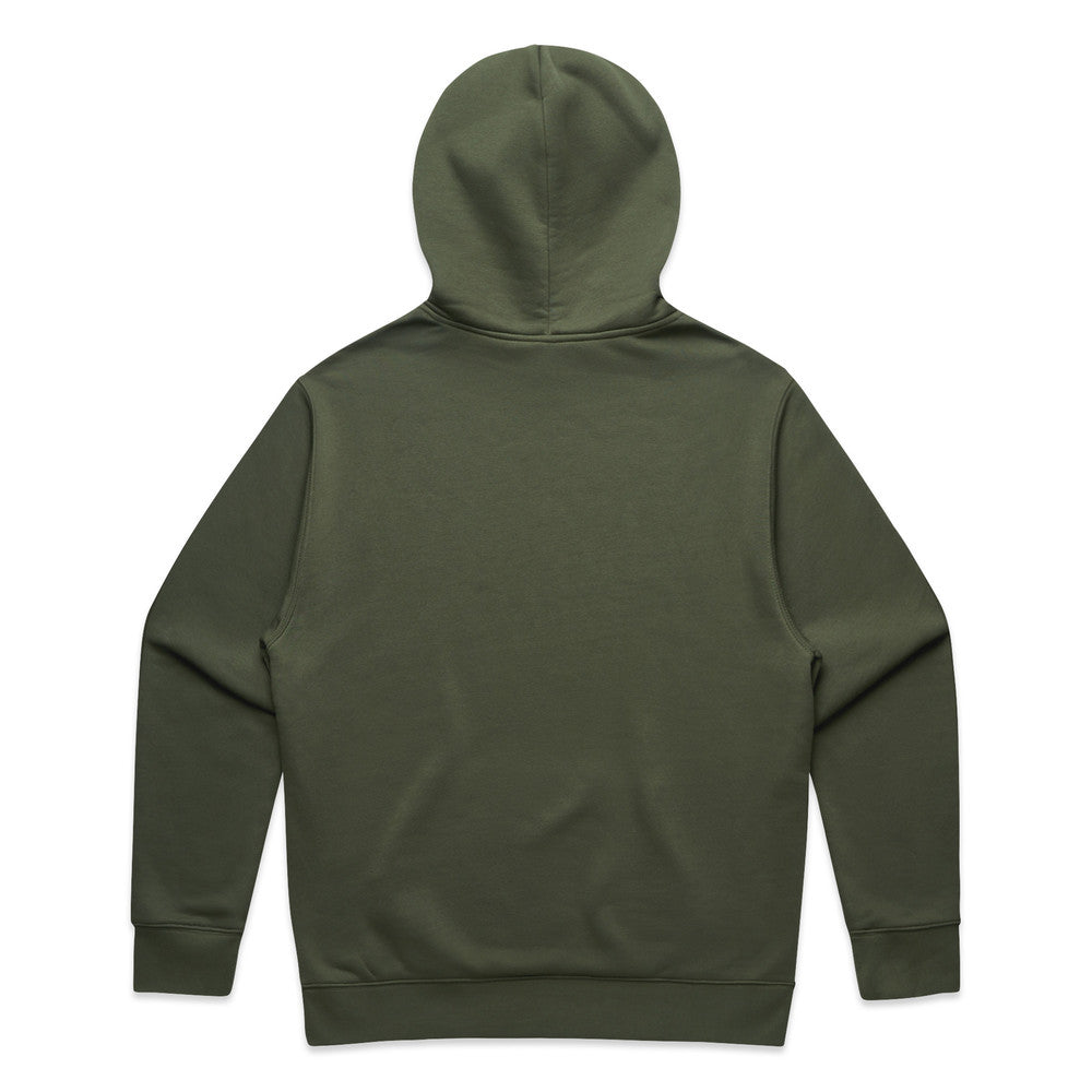 Crown Hoodie - Cypress/White