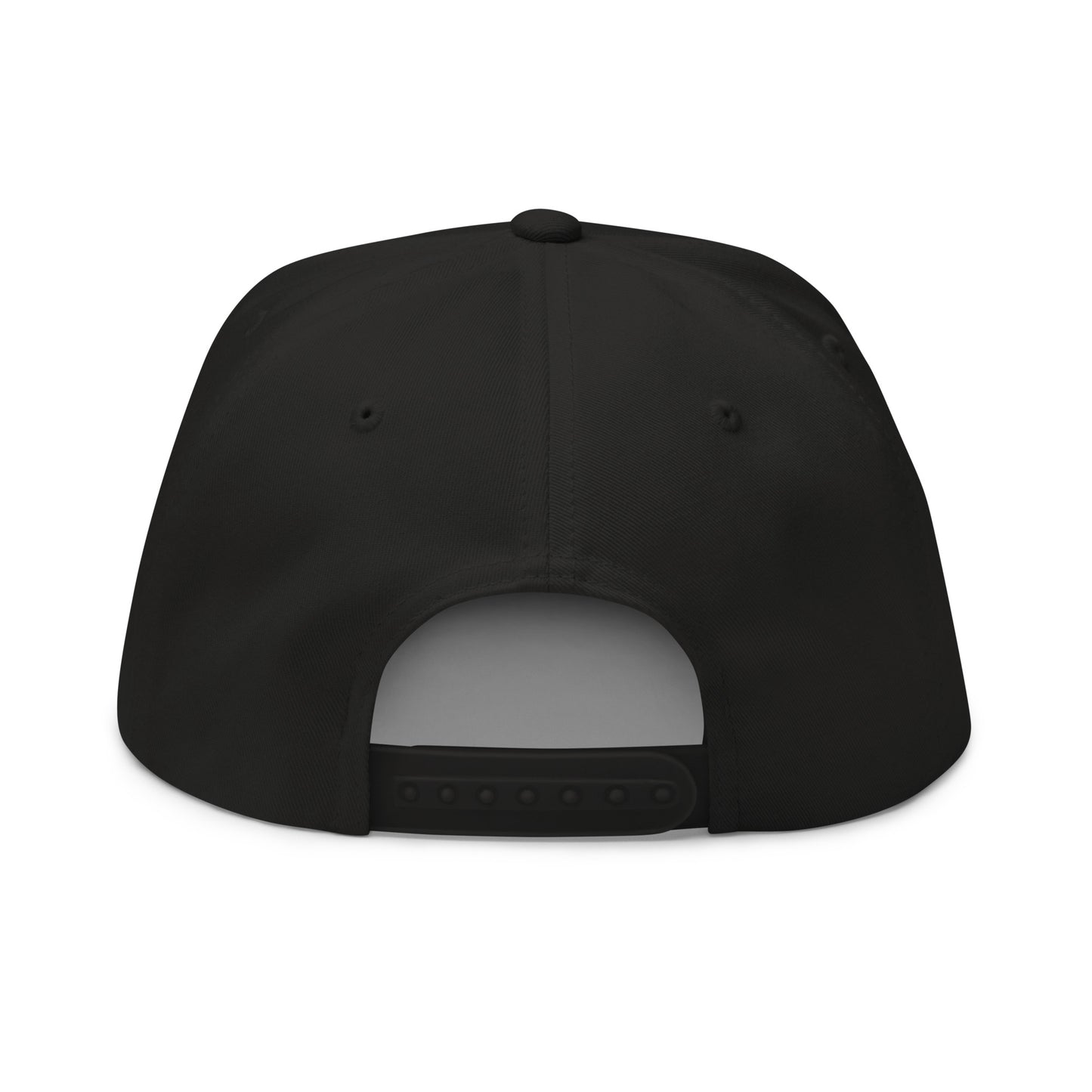 Royal Script Snapback - Black