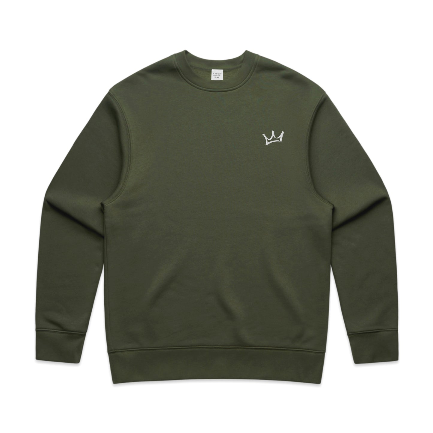 Crown Crew - Cypress/White