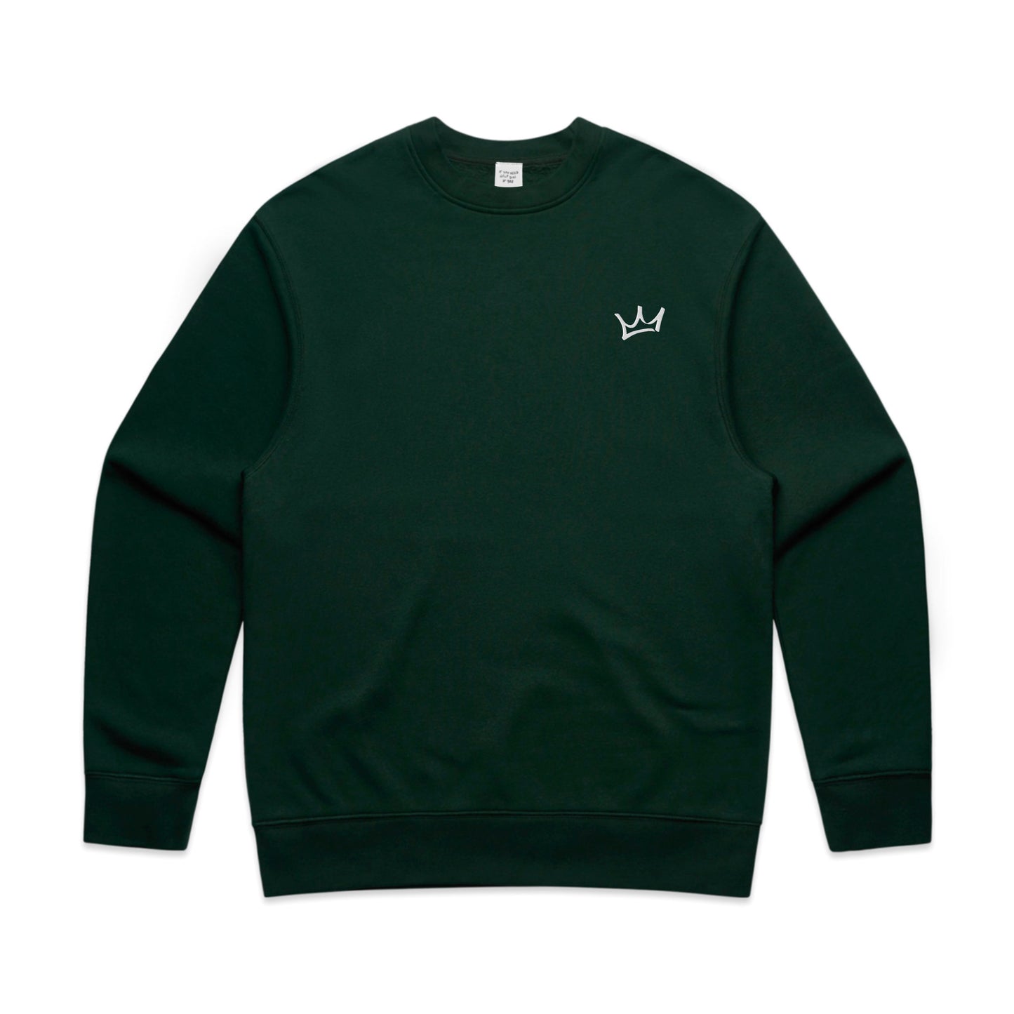 Crown Crew - Pine/White