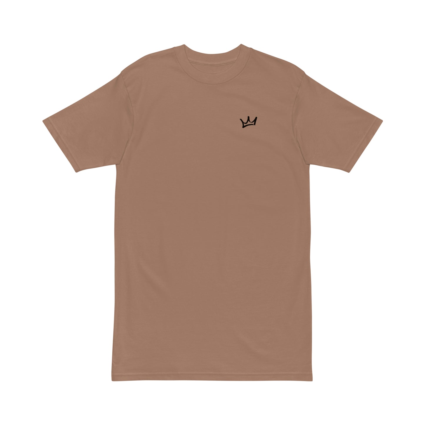 Crown Tee - Latte/Black