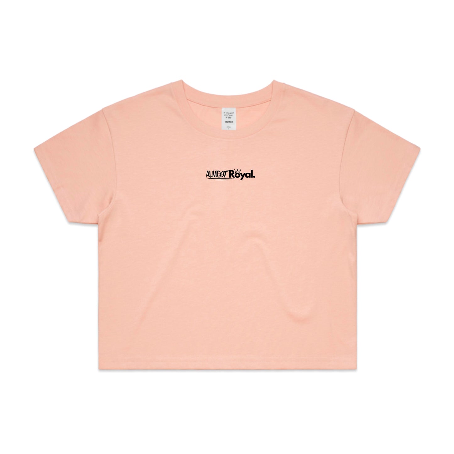 Royal Crop Tee - Pink