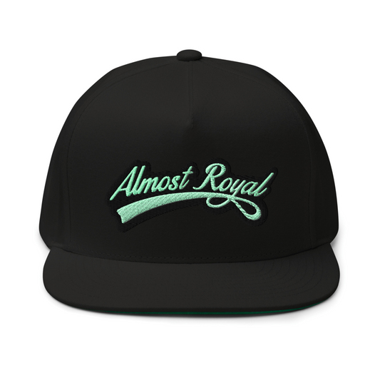 Royal Script SnapBack - Seafoam