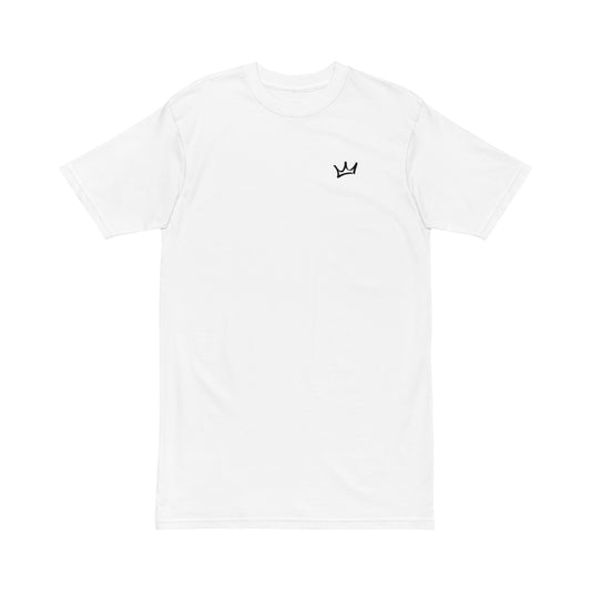 Crown Tee - White/Black