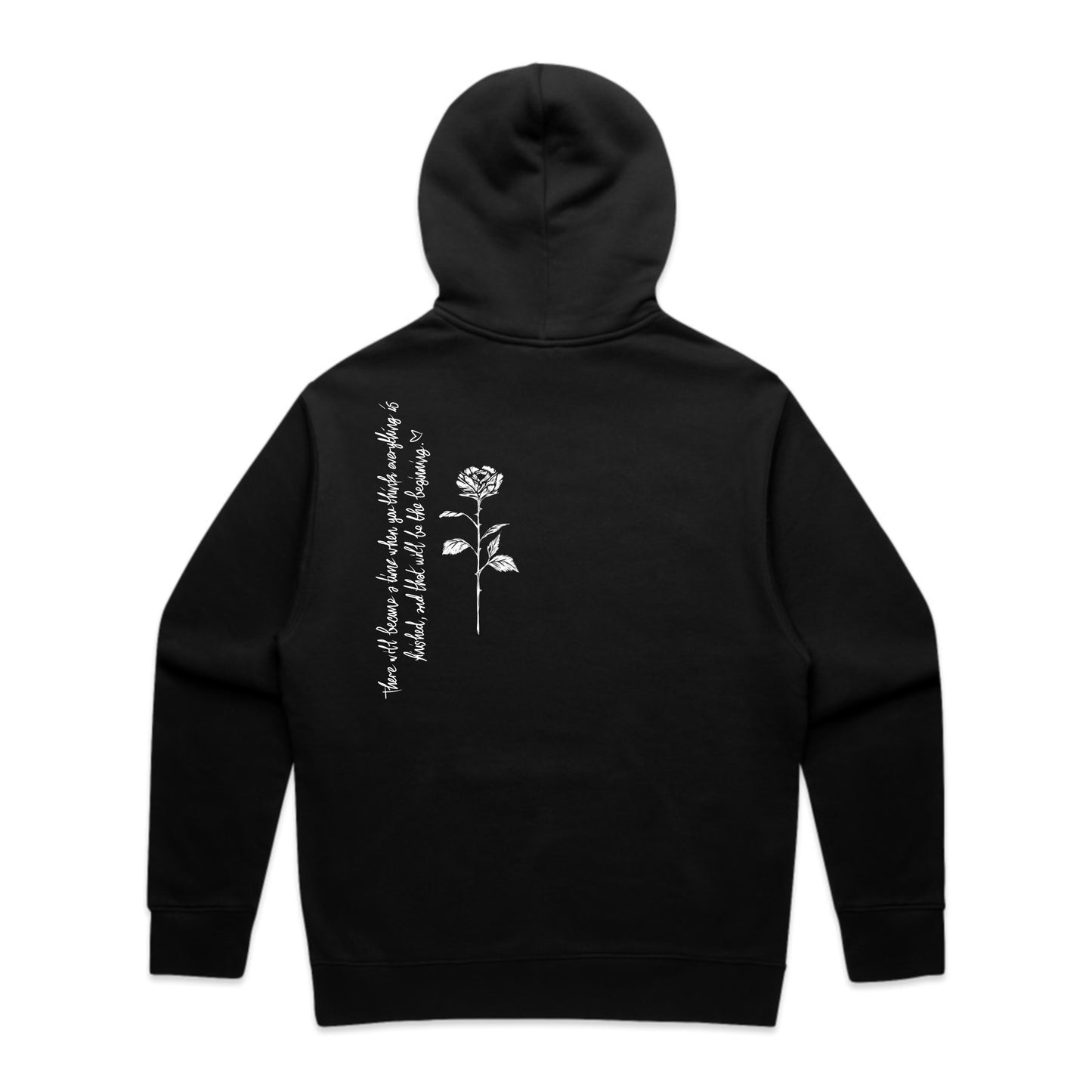 The Beginning Hoodie - Black