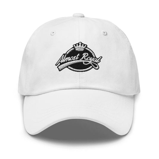 Royal Script Logo Ball Cap - White