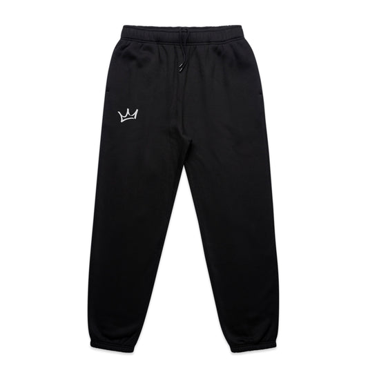 Crown Sweatpants - Black/White