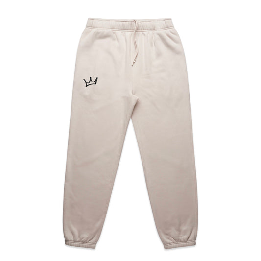 Crown Sweatpants - Bone/Black