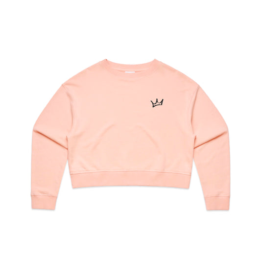 Crown Crop Crew - Pink/Black