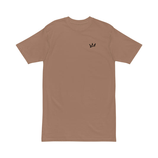 Crown Tee - Latte/Black