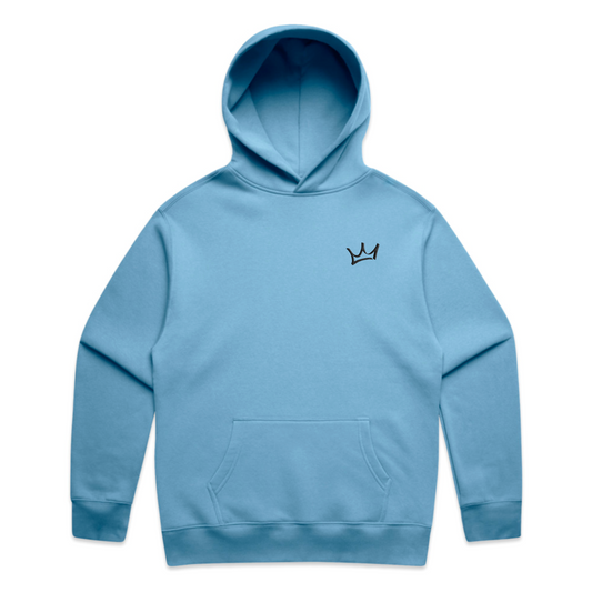 Crown Hoodie - Blue/Black
