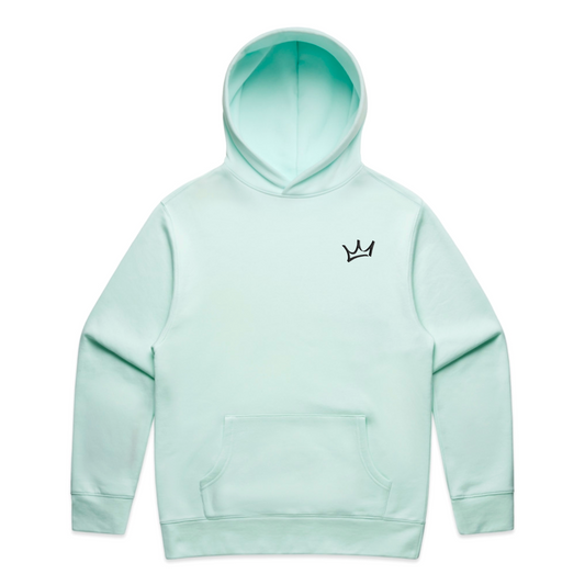 Crown Hoodie - Seafoam/Black