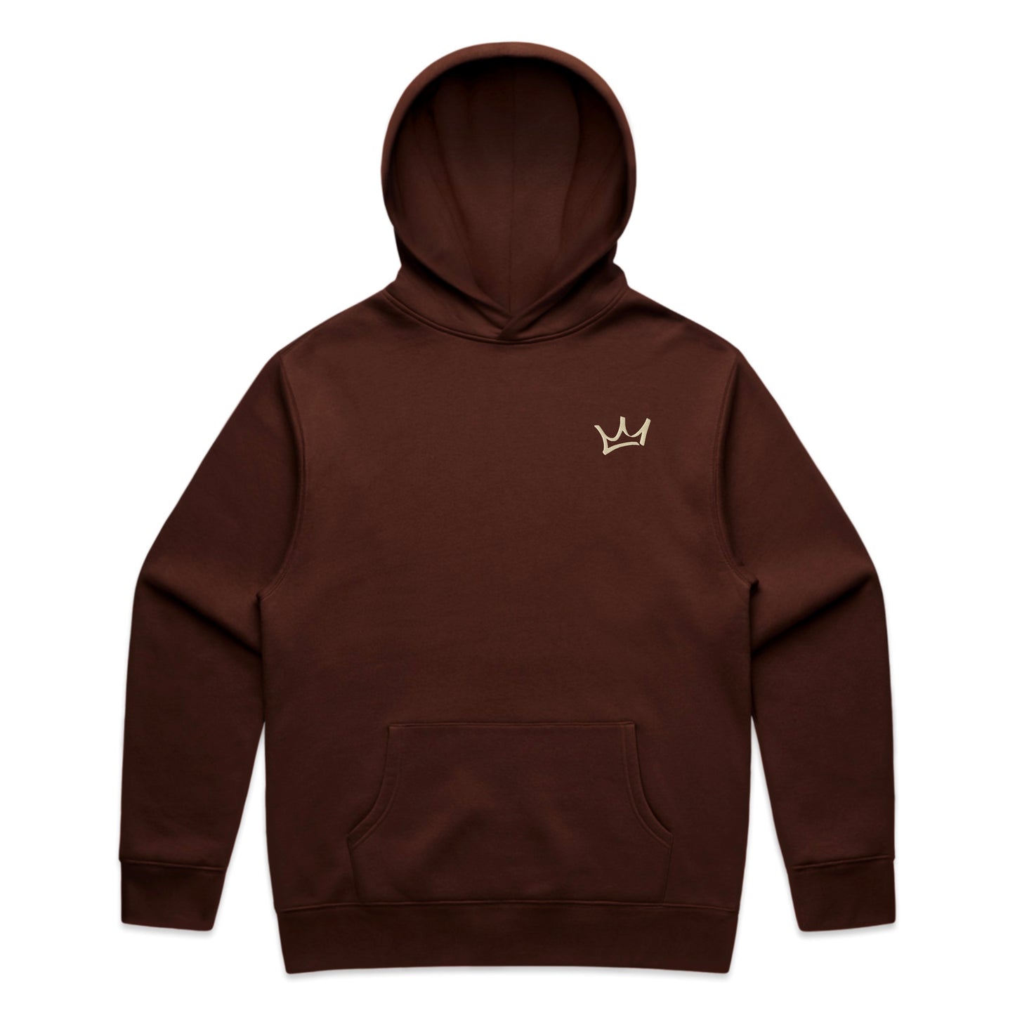 Crown Hoodie - Chestnut/Bone