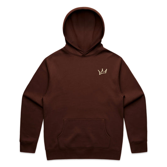 Crown Hoodie - Chestnut/Bone